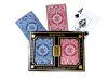 Kem Arrow Playing Cards: Poker Size, Red & Blue, Super Index, 2-Deck Set