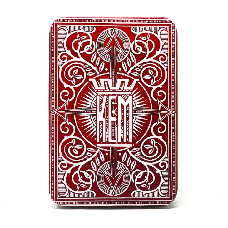 Kem Collector's Card Tin - Red main image