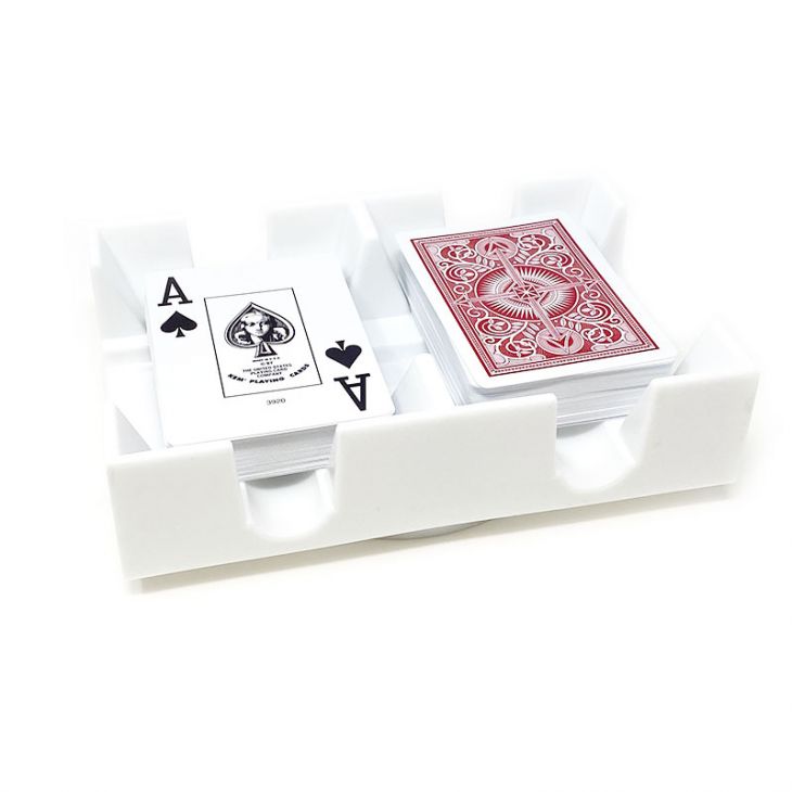 Card Tray: Swivel, Plastic, White main image